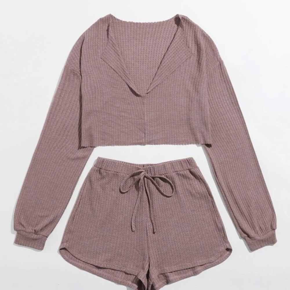 Shein two piece lounge set